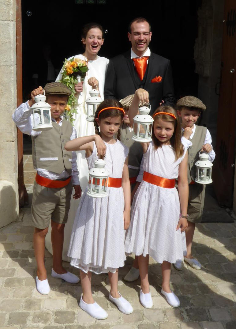 Sortie de l'�glise